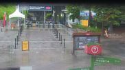 Archived webcam image showing Tremblant: South Base Express Gondola on 18 Jun 2026 at 14:56
