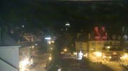Archived webcam image showing Tremblant: Base Station Cabriolet on 18 Jun 2026 at 06:51