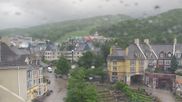 Archived webcam image showing Tremblant: Base Station Cabriolet on 18 Jun 2026 at 16:51