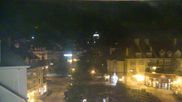 Archived webcam image showing Tremblant: Base Station Cabriolet on 22 Jun 2026 at 07:17