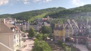 Archived webcam image showing Tremblant: Base Station Cabriolet on 22 Jun 2026 at 14:17