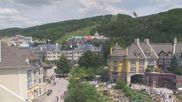 Archived webcam image showing Tremblant: Base Station Cabriolet on 12 Jul 2026 at 18:31