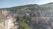 Archived webcam image showing Tremblant: Base Station Cabriolet on 21 Aug 2026 at 14:34