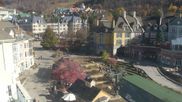 Archived webcam image showing Tremblant: Base Station Cabriolet on 20 Oct 2026 at 16:44