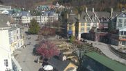 Archived webcam image showing Tremblant: Base Station Cabriolet on 20 Oct 2026 at 18:44