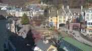 Archived webcam image showing Tremblant: Base Station Cabriolet on 20 Oct 2026 at 20:44