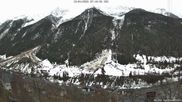 Archiviertes Webcam Bild: Lötschental: Blick von Wiler aufs Bietschhorn am 13.04.2026 um 07:18 Uhr