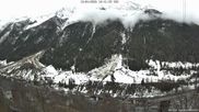 Archiviertes Webcam Bild: Lötschental: Blick von Wiler aufs Bietschhorn am 13.04.2026 um 10:18 Uhr