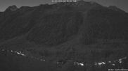 Archiviertes Webcam Bild: Lötschental: Blick von Wiler aufs Bietschhorn am 12.07.2026 um 04:38 Uhr