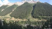 Archiviertes Webcam Bild: Lötschental: Blick von Wiler aufs Bietschhorn am 12.07.2026 um 18:28 Uhr