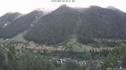 Archiviertes Webcam Bild: Lötschental: Blick von Wiler aufs Bietschhorn am 12.07.2026 um 20:28 Uhr
