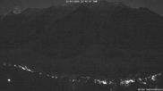 Archived webcam image showing Lötschental: View from Wiler to Bietschhorn on 12 Jul 2026 at 22:50