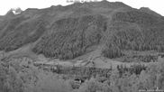 Archived webcam image showing Lötschental: View from Wiler to Bietschhorn on 26 Aug 2026 at 06:27