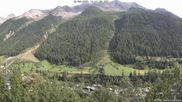 Archived webcam image showing Lötschental: View from Wiler to Bietschhorn on 26 Aug 2026 at 16:27