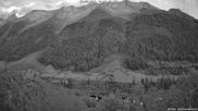 Archived webcam image showing Lötschental: View from Wiler to Bietschhorn on 26 Aug 2026 at 20:36