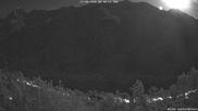 Archiviertes Webcam Bild: Lötschental: Blick von Wiler aufs Bietschhorn am 27.08.2026 um 00:54 Uhr
