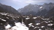Archiviertes Webcam Bild: Grächen: Ausblick vom Chalet Soldanella am 26 Feb 2026 um 14:06 Uhr