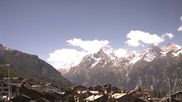 Archiviertes Webcam Bild: Grächen: Ausblick vom Chalet Soldanella am 29.05.2026 um 10:54 Uhr
