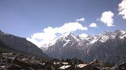 Archiviertes Webcam Bild: Grächen: Ausblick vom Chalet Soldanella am 29.05.2026 um 12:54 Uhr