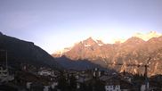 Archiviertes Webcam Bild: Grächen: Ausblick vom Chalet Soldanella am 12.07.2026 um 06:30 Uhr