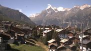 Archiviertes Webcam Bild: Grächen: Ausblick vom Chalet Soldanella am 12.07.2026 um 10:30 Uhr