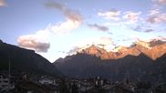 Archiviertes Webcam Bild: Grächen: Ausblick vom Chalet Soldanella am 30.08.2026 um 07:33 Uhr