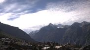 Archiviertes Webcam Bild: Grächen: Ausblick vom Chalet Soldanella am 16.10.2026 um 12:16 Uhr