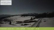 Archived webcam image showing View from the mountaintop around Rodenecker Lüsner Alm on 28 Mar 2026 at 00:11