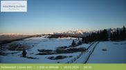 Archived webcam image showing View from the mountaintop around Rodenecker Lüsner Alm on 28 Mar 2026 at 06:11