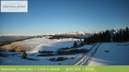 Archived webcam image showing View from the mountaintop around Rodenecker Lüsner Alm on 28 Mar 2026 at 07:11