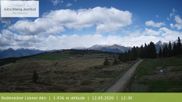 Archived webcam image showing View from the mountaintop around Rodenecker Lüsner Alm on 12 May 2026 at 12:19
