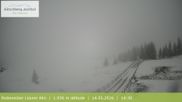 Archived webcam image showing View from the mountaintop around Rodenecker Lüsner Alm on 14 May 2026 at 14:54