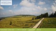 Archived webcam image showing View from the mountaintop around Rodenecker Lüsner Alm on 26 Jun 2026 at 08:05