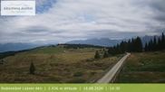 Archived webcam image showing View from the mountaintop around Rodenecker Lüsner Alm on 18 Aug 2026 at 10:32