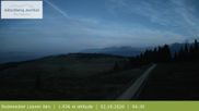 Archived webcam image showing View from the mountaintop around Rodenecker Lüsner Alm on 2 Oct 2026 at 06:51
