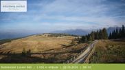 Archived webcam image showing View from the mountaintop around Rodenecker Lüsner Alm on 2 Oct 2026 at 08:51