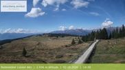 Archived webcam image showing View from the mountaintop around Rodenecker Lüsner Alm on 2 Oct 2026 at 14:51