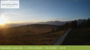 Archived webcam image showing View from the mountaintop around Rodenecker Lüsner Alm on 2 Oct 2026 at 18:51