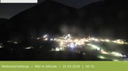 Archived webcam image showing View from Gitsch Mountain towards Weitental on 25 Mar 2026 at 00:58