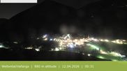 Archived webcam image showing View from Gitsch Mountain towards Weitental on 12 Apr 2026 at 00:02