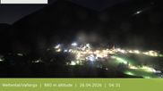 Archived webcam image showing View from Gitsch Mountain towards Weitental on 26 Apr 2026 at 04:58