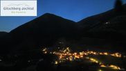 Archived webcam image showing View from Gitsch Mountain towards Weitental on 29 May 2026 at 04:34