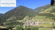 Archived webcam image showing View from Gitsch Mountain towards Weitental on 29 May 2026 at 08:34