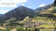 Archived webcam image showing View from Gitsch Mountain towards Weitental on 29 May 2026 at 14:34