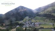 Archived webcam image showing View from Gitsch Mountain towards Weitental on 29 May 2026 at 20:34