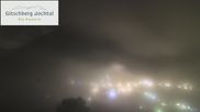 Archived webcam image showing View from Gitsch Mountain towards Weitental on 9 Jun 2026 at 00:40