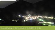 Archived webcam image showing View from Gitsch Mountain towards Weitental on 21 Jun 2026 at 00:55