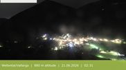 Archived webcam image showing View from Gitsch Mountain towards Weitental on 21 Jun 2026 at 02:55