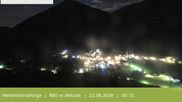 Archived webcam image showing View from Gitsch Mountain towards Weitental on 23 Jun 2026 at 00:31