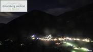 Archived webcam image showing View from Gitsch Mountain towards Weitental on 9 Jul 2026 at 02:50